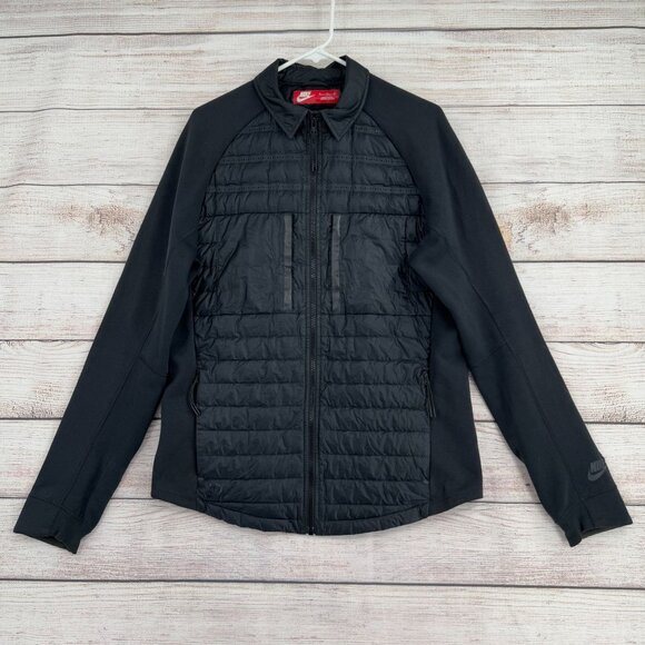 Nike Sportswear Windrunner Aeroloft 800 Down jacket Men's M‎ Black 678263 010 - Picture 1 of 14